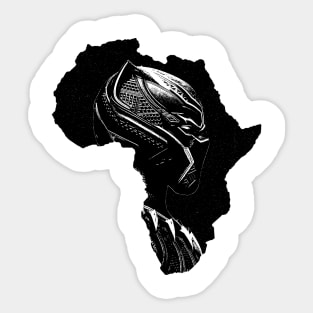 Black Panther - Africa Sticker